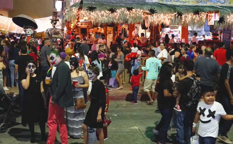 Downtown Cabo Mostly Closed for Halloween