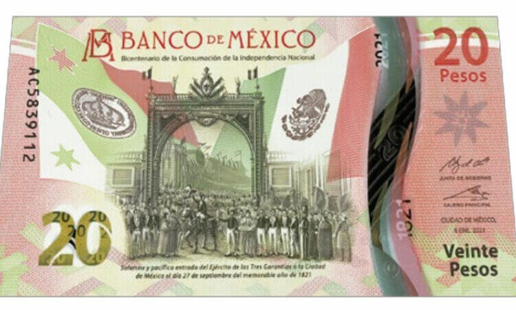 New 20 Peso Bill Arriving Soon!