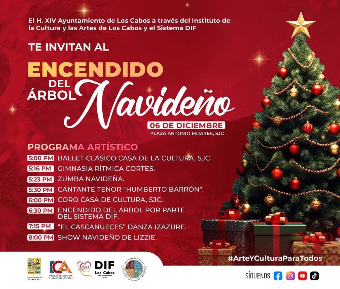 Encendido-del-arbol-SJD - Gringo Gazette