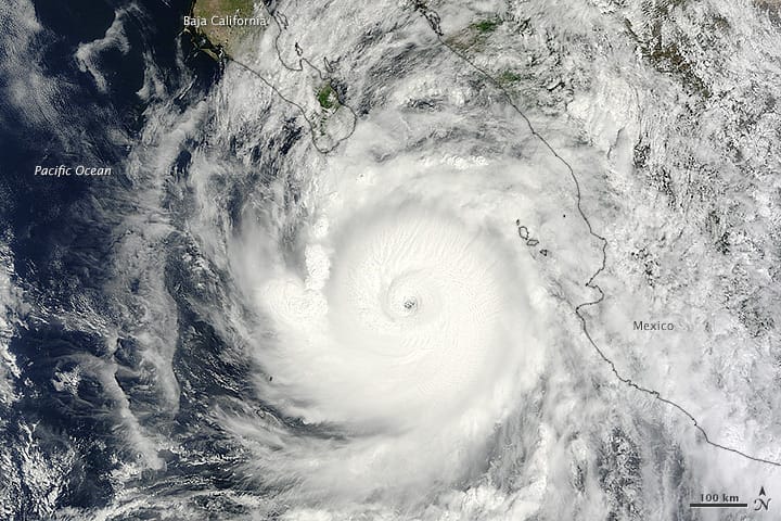 Hurricane-Odile-by-NASA - Gringo Gazette