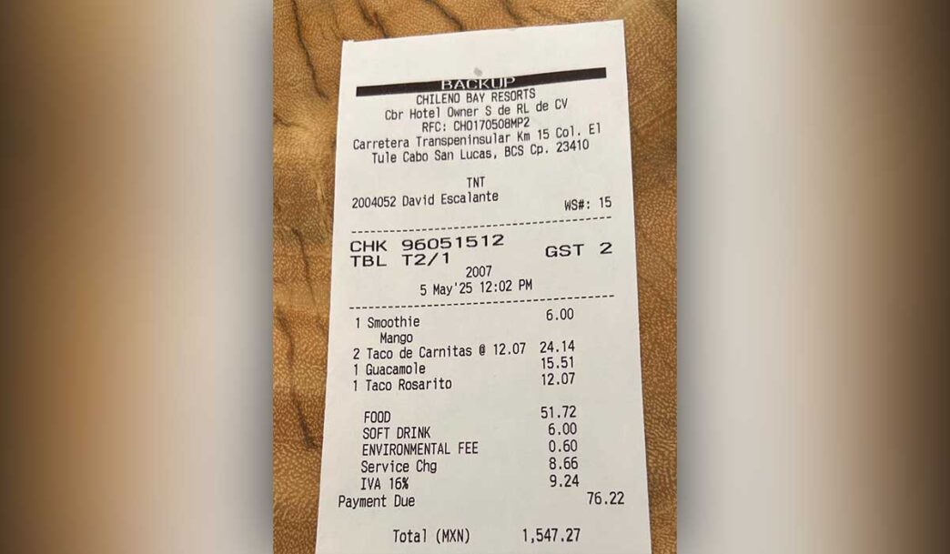 Chileno-Bay-bill - Gringo Gazette