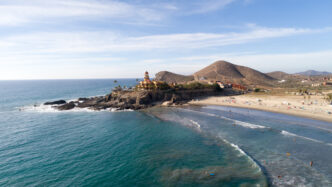 Aerial views of Cerritos beach in Todos Santos, Mexico, Baja California Sur. - Gringo Gazette