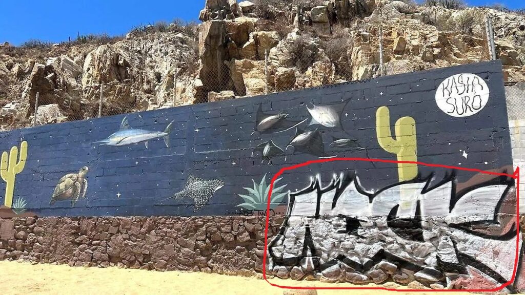 mural before - Gringo Gazette