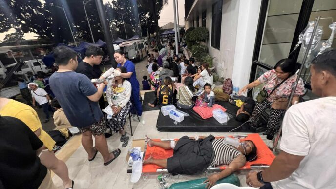 Strong earthquake kills 31 people in a central Philippine region hit by deadly storm just days ago