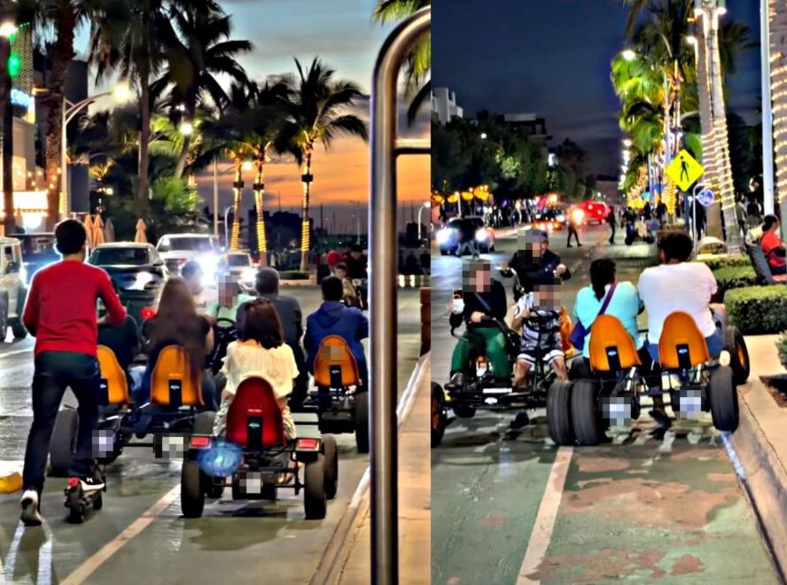 Rental of Prohibited Vehicles Persists on La Paz Malecón Despite Regulations