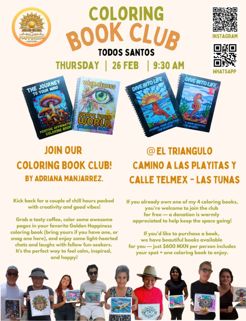 coloring book club - Gringo Gazette