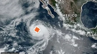 High Waves, Strong Swells as Hurricane Genevieve Affects BCS - Gringo Gazette High Waves, Strong Swells as Hurricane Genevieve Affects BCS