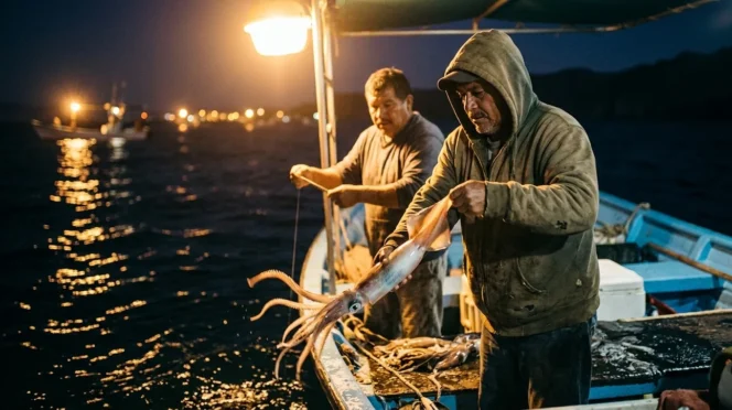 State Backs Marketing Push for Baja Sur Squid Fishery