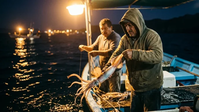 State Backs Marketing Push for Baja Sur Squid Fishery