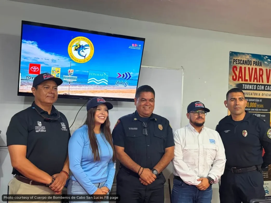 Cabo Firefighters Launch Shore Fishing Tourney Fundraiser