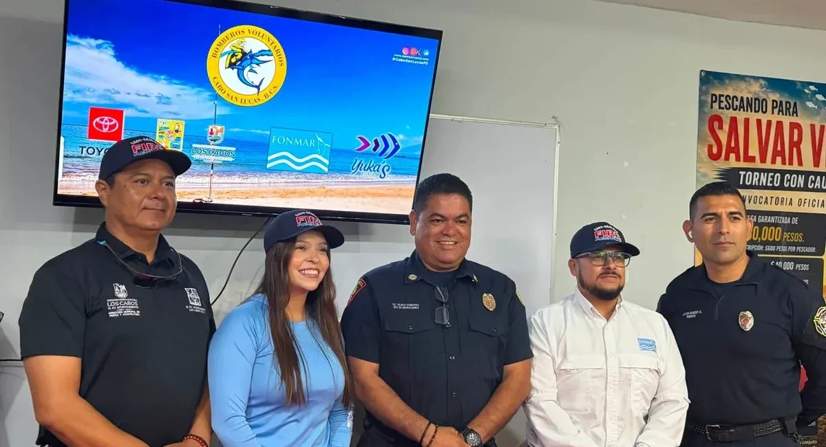 Cabo Firefighters Launch Shore Fishing Tourney Fundraiser