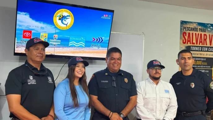 Cabo Firefighters Launch Shore Fishing Tourney Fundraiser