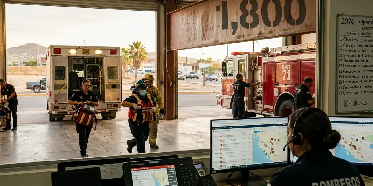 Los Cabos Paramedics Handle 10+ Calls Daily in 2026