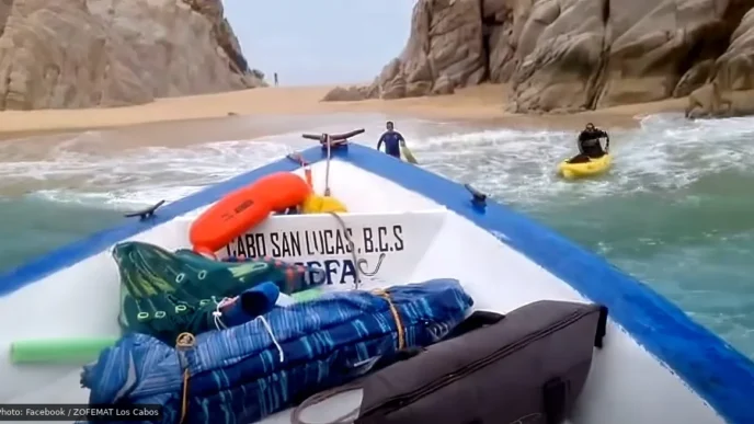 ZOFEMAT Rescues Tourists Stranded at Lover's Beach