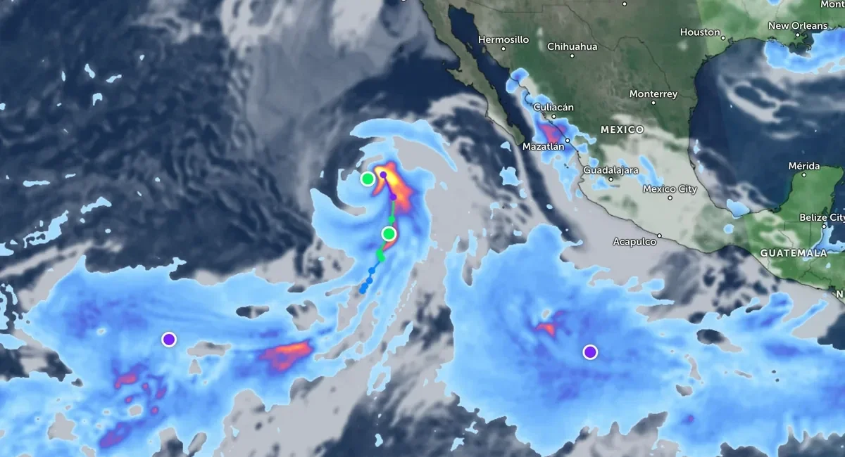 Tropical Storm Julio Forms in Pacific—BCS Watching for Swells