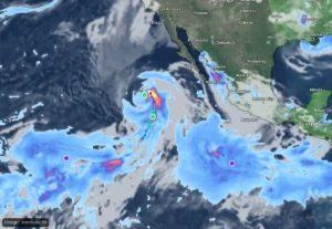 Tropical Storm Julio Forms in Pacific—BCS Watching for Swells