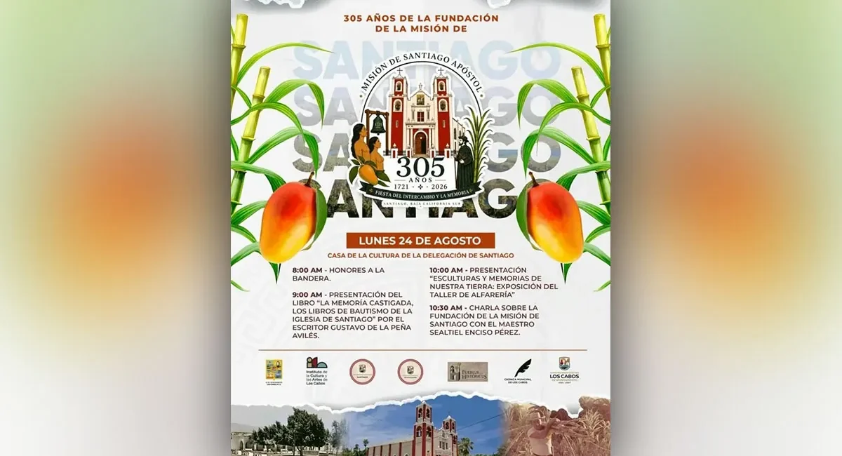 Santiago Celebrates 305 Years with Cultural Events Monday
