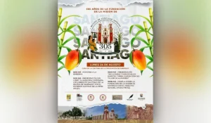 Santiago Celebrates 305 Years with Cultural Events Monday