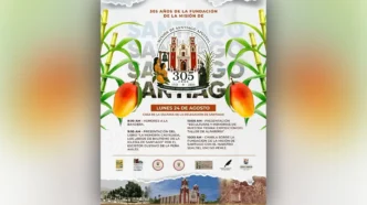 Santiago Celebrates 305 Years with Cultural Events Monday
