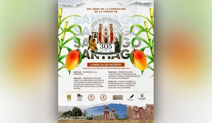 Santiago Celebrates 305 Years with Cultural Events Monday