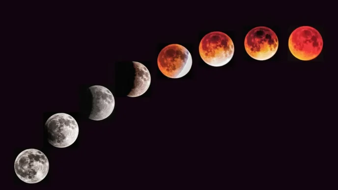 Partial Lunar Eclipse Visible Across Baja Sur Tonight