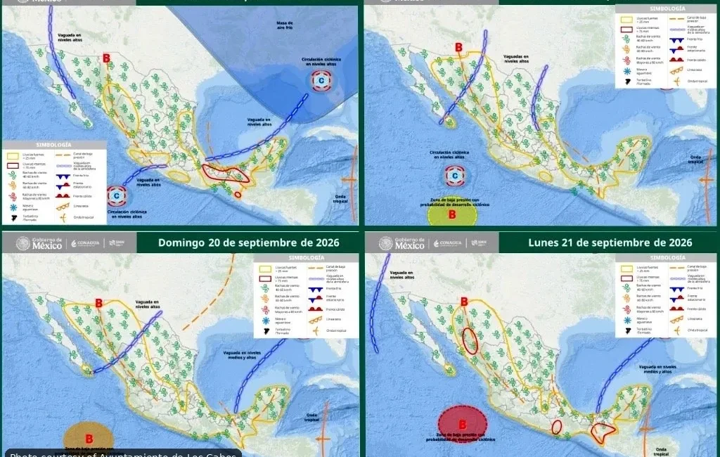 Heavy Rain, High Surf Alert Issued for Los Cabos This Week