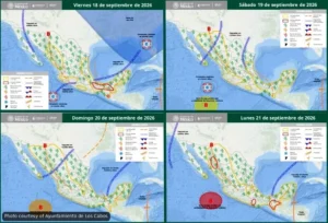 Heavy Rain, High Surf Alert Issued for Los Cabos This Week