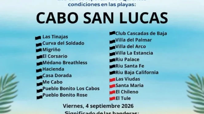Cabo Beaches Reopen for Swimmers but Swell Closes Some