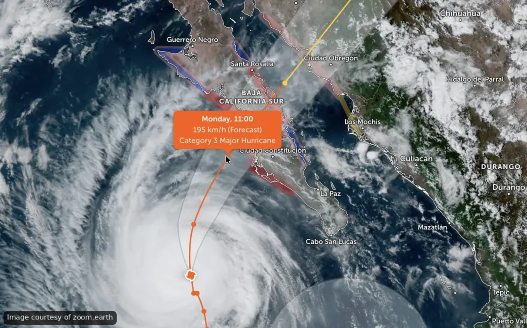 Polo Weakens to Cat. 3; Beaches, Ports Stay Closed