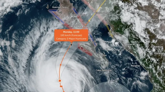 Polo Weakens to Cat. 3; Beaches, Ports Stay Closed