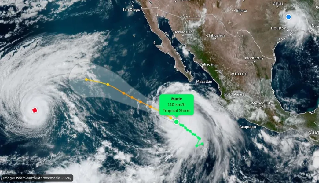 Los Cabos Ports Close as Marie Nears Hurricane Strength