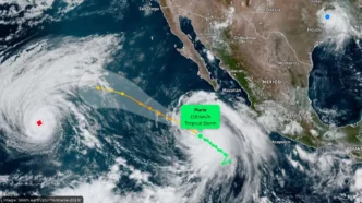 Los Cabos Ports Close as Marie Nears Hurricane Strength