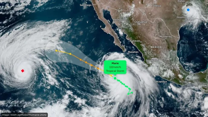 Los Cabos Ports Close as Marie Nears Hurricane Strength
