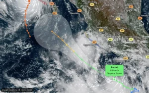 New Storm Rachel Forms — Could It Brush South Cabos?
