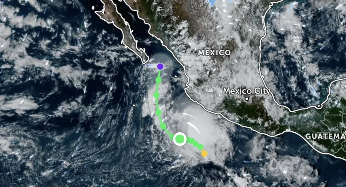 Tropical Storm Vance to Bring Rain, Surf to Baja Sur