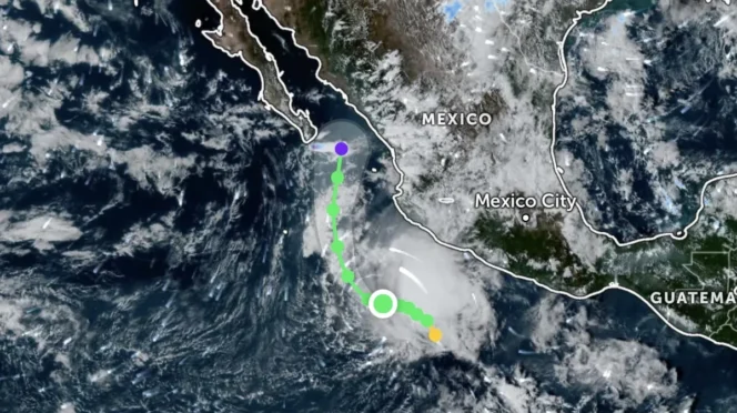 Tropical Storm Vance to Bring Rain, Surf to Baja Sur