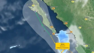 Hurricane Simon Threatens All of Baja California Sur