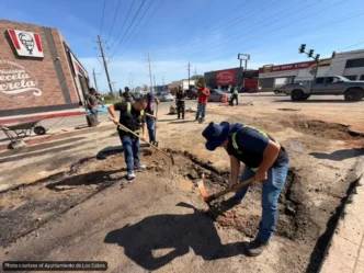 La Paz, Cabo San Lucas Push Pothole Repairs After Rains