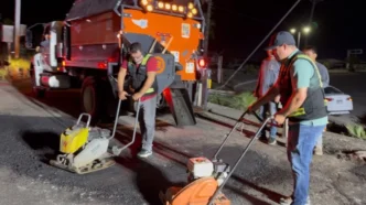 Cabo San Lucas Shifts Pothole Repairs to Nighttime