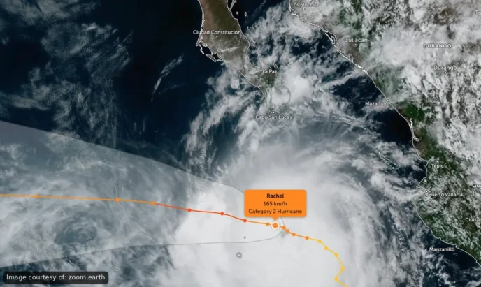 Los Cabos Closes Beaches, Restricts Port Traffic as Hurricane Rachel Nears